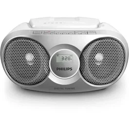 Philips AZ215S/12 CD Soundmachine Plata Radio FM 3W RMS